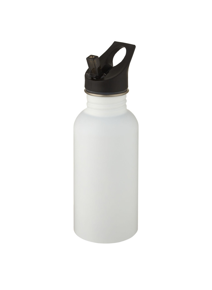 Bouteille de sport publicitaire Lexi 500 ml en acier inoxydable