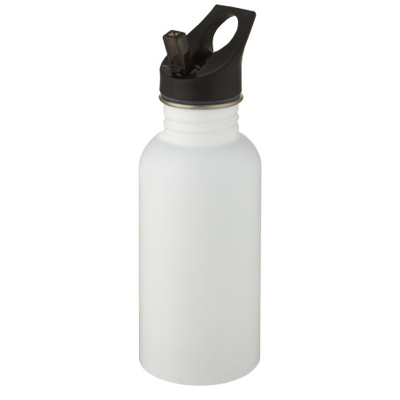 Bouteille de sport publicitaire Lexi 500 ml en acier inoxydable