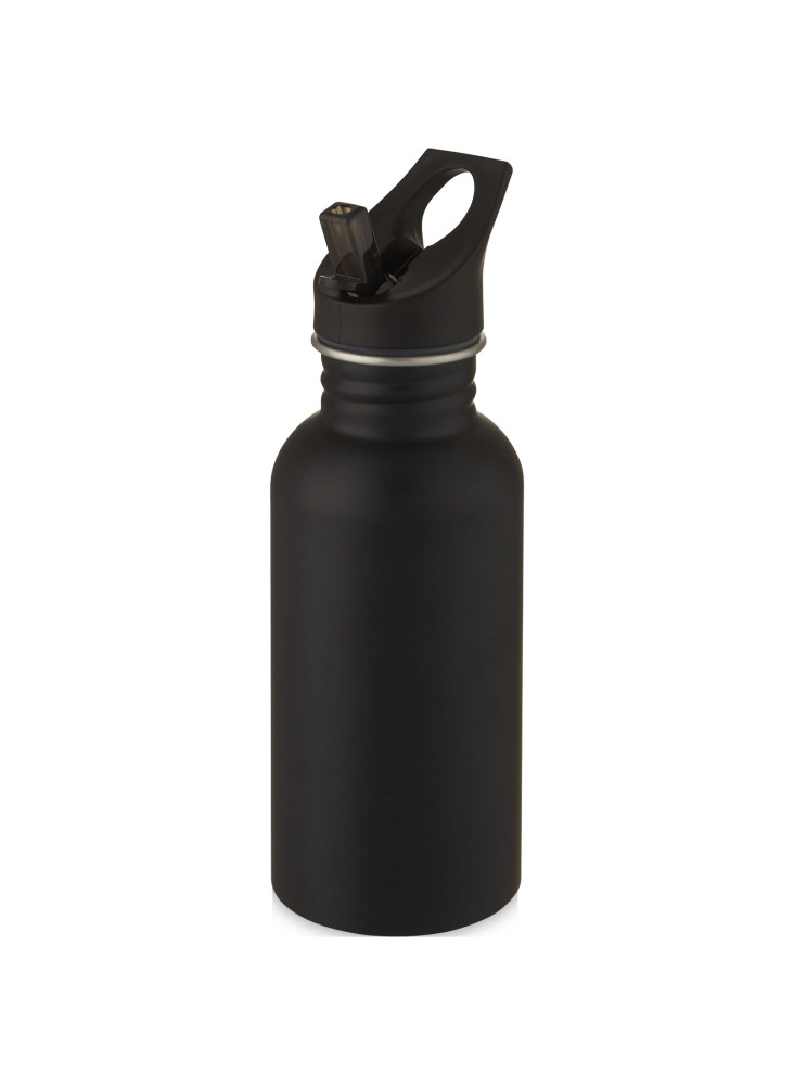 Bouteille de sport publicitaire Lexi 500 ml en acier inoxydable