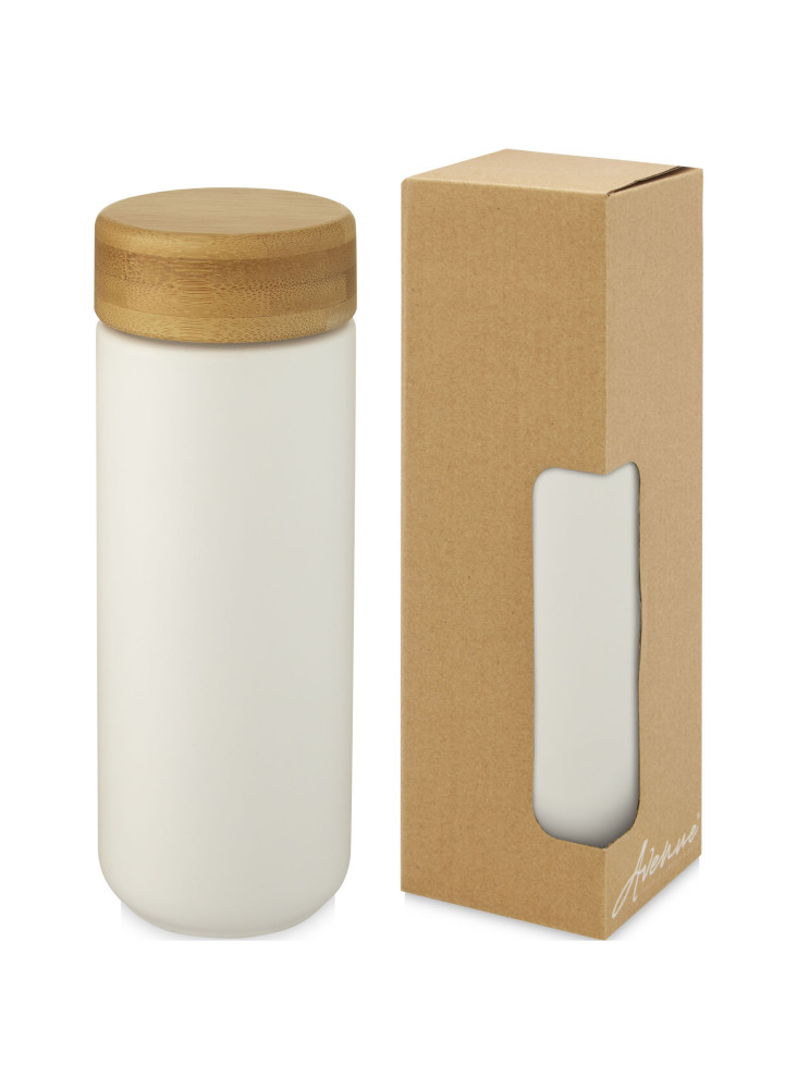 Gobelet publicitaire céramique bambou Lumi 300ml
