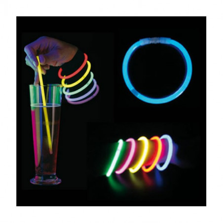 Bracelet Lumineux Fluo Personnalisable