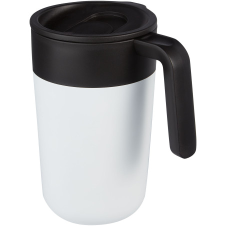 Tasse publicitaire isotherme recyclée Nordia 400 ml