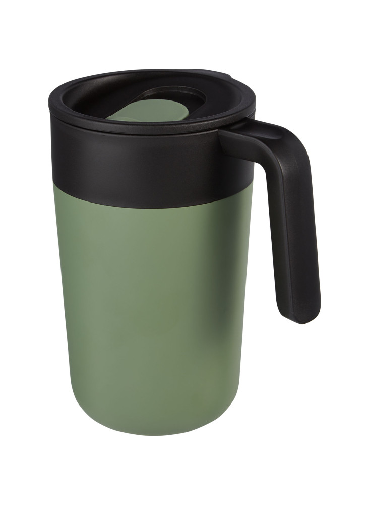 Tasse publicitaire isotherme recyclée Nordia 400 ml