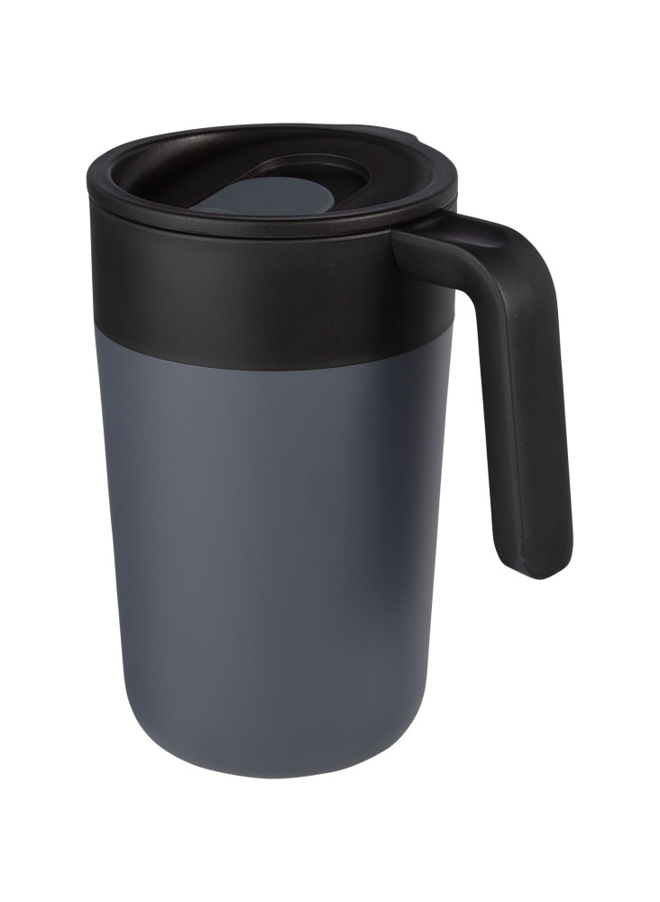 Tasse publicitaire isotherme recyclée Nordia 400 ml