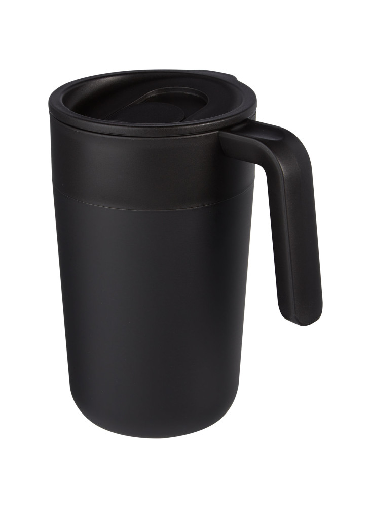 Tasse publicitaire isotherme recyclée Nordia 400 ml