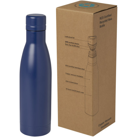 Bouteille isotherme publicitaire recyclée cuivre Vasa 500ml