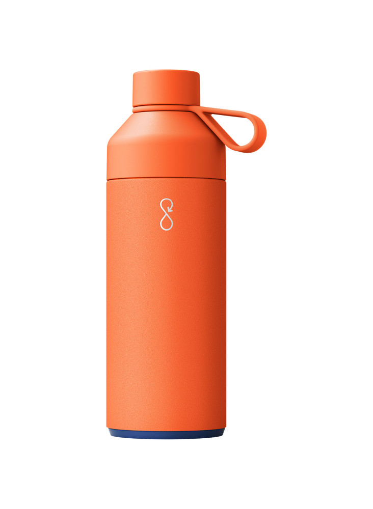 Bouteille isotherme publicitaire recyclée Big Ocean Bottle 1L