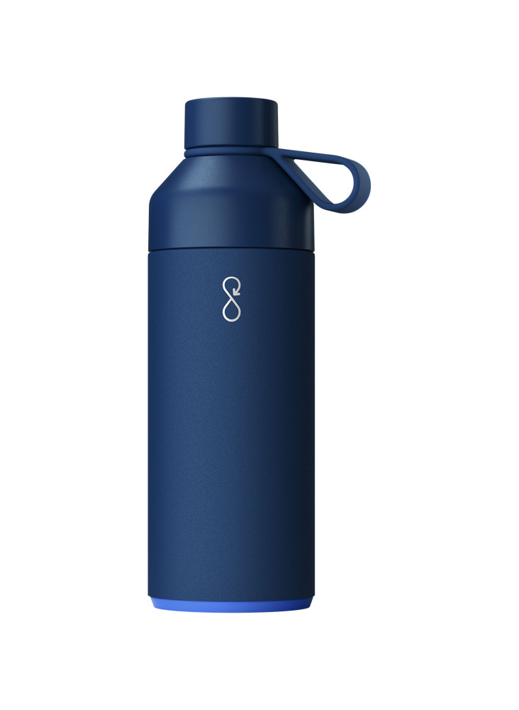 Bouteille isotherme publicitaire recyclée Big Ocean Bottle 1L