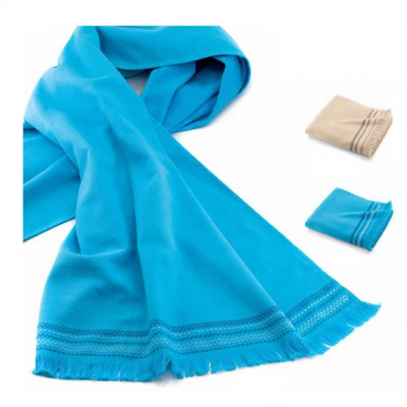 Paréo Serviette en jacquard tissé personnalisé