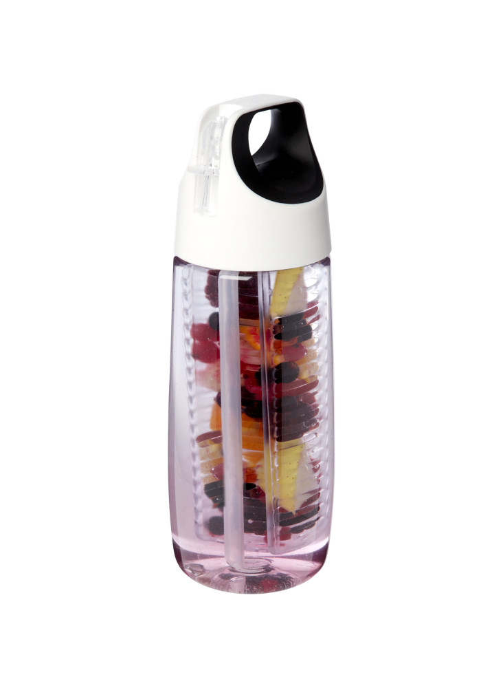 Bouteille de sport publicitaire recyclée infuseur HydroFruit 700ml