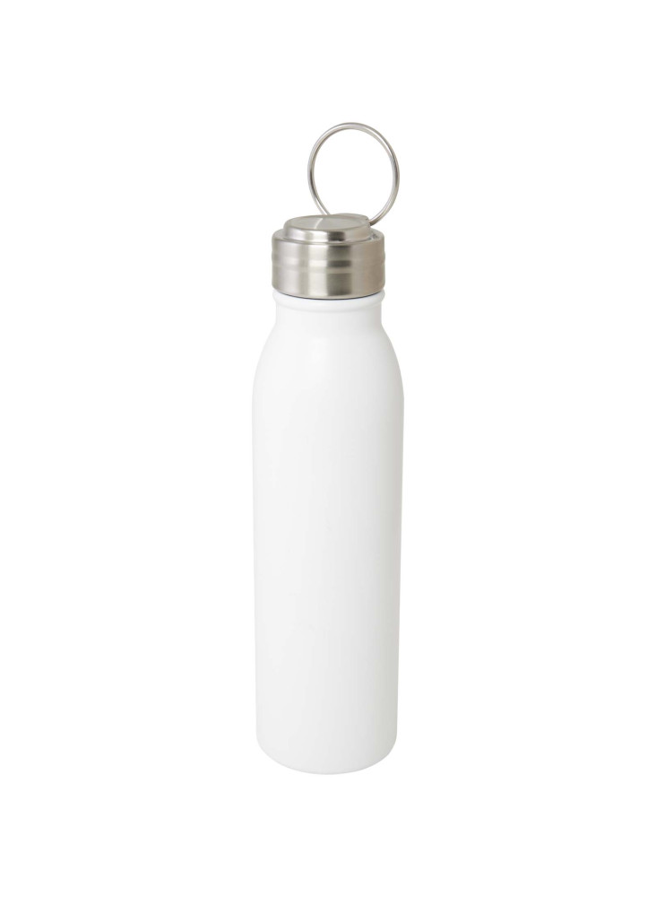Bouteille d'eau publicitaire inox recyclée boucle métal Harper 720ml