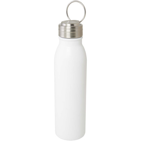 Bouteille d'eau publicitaire inox recyclée boucle métal Harper 720ml