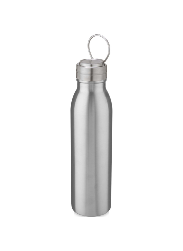 Bouteille d'eau publicitaire inox recyclée boucle métal Harper 720ml