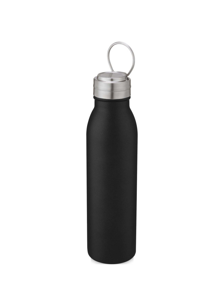 Bouteille d'eau publicitaire inox recyclée boucle métal Harper 720ml