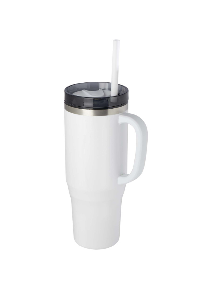 Mug isotherme publicitaire recyclé paille Melbourne 1,2L