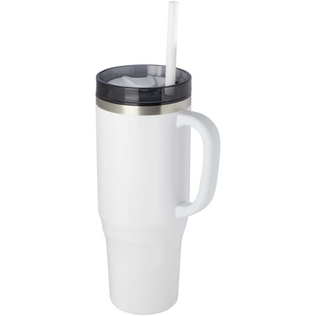 Mug isotherme publicitaire recyclé paille Melbourne 1,2L