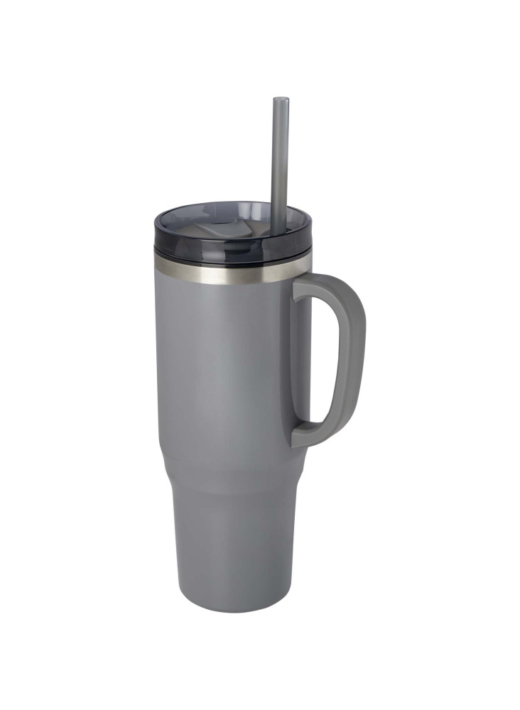 Mug isotherme publicitaire recyclé paille Melbourne 1,2L