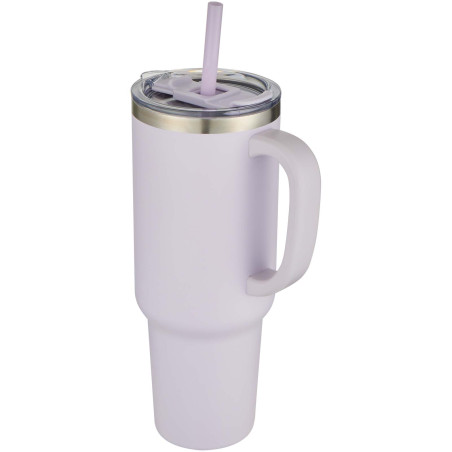 Mug isotherme publicitaire recyclé cuivre paille Sydney 1,2L