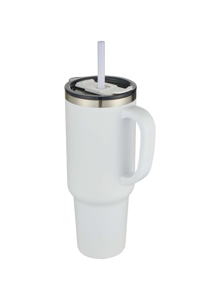 Mug isotherme publicitaire recyclé cuivre paille Sydney 1,2L