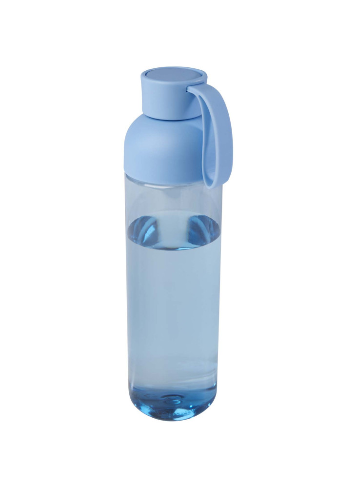 Bouteille d'eau publicitaire recyclée poignée silicone Illuminate 600ml