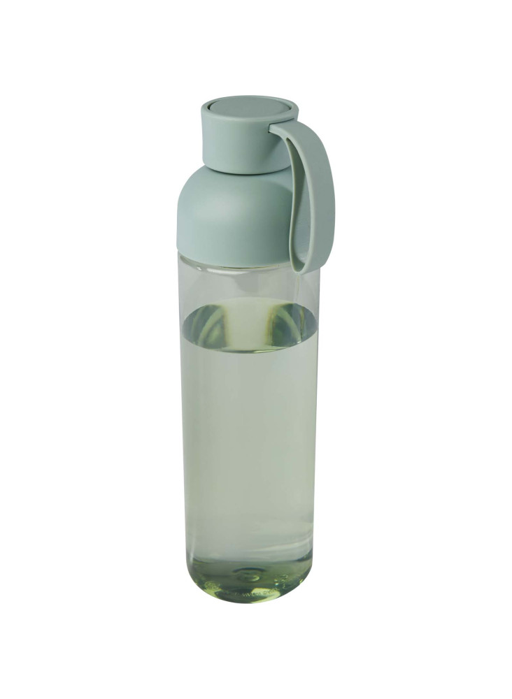 Bouteille d'eau publicitaire recyclée poignée silicone Illuminate 600ml