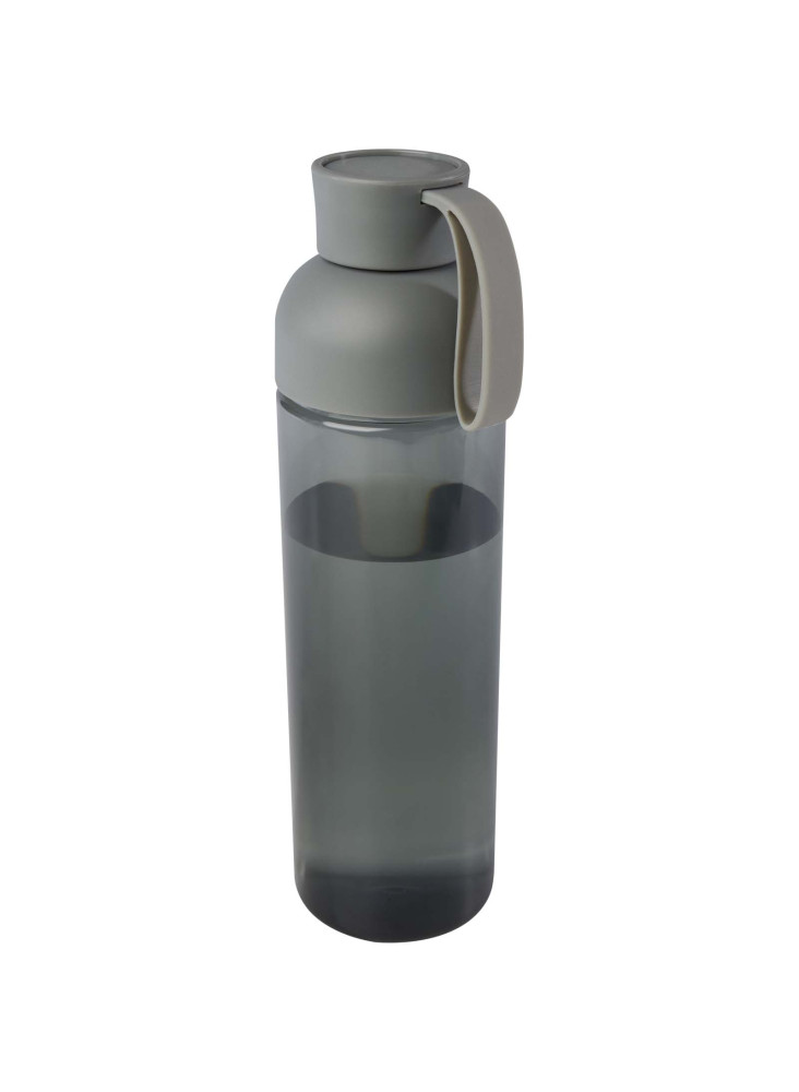 Bouteille d'eau publicitaire recyclée poignée silicone Illuminate 600ml