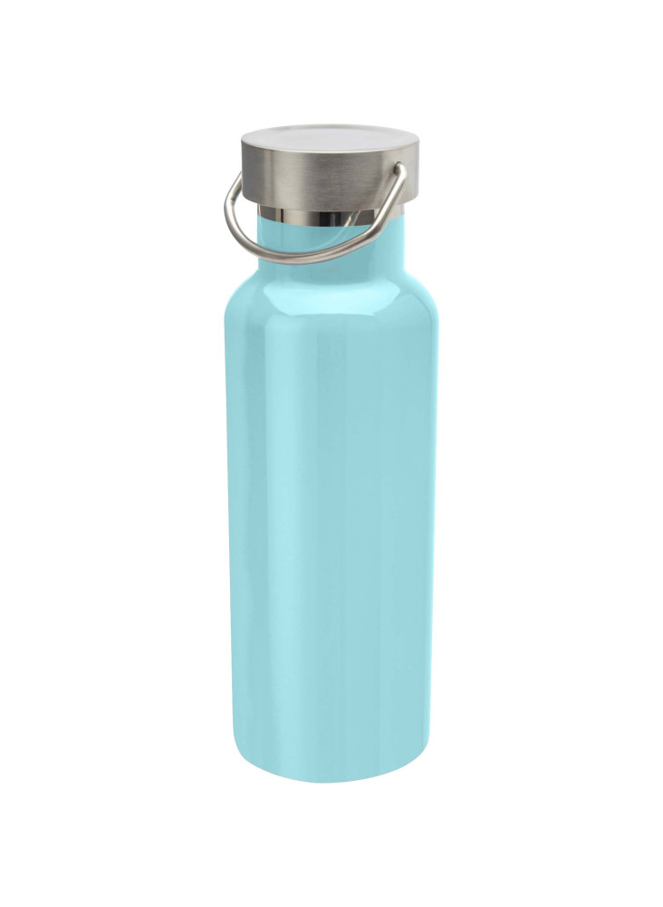 Bouteille d'eau publicitaire recyclée inox Thor 500ml