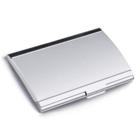 Porte-carte de visite en aluminium
