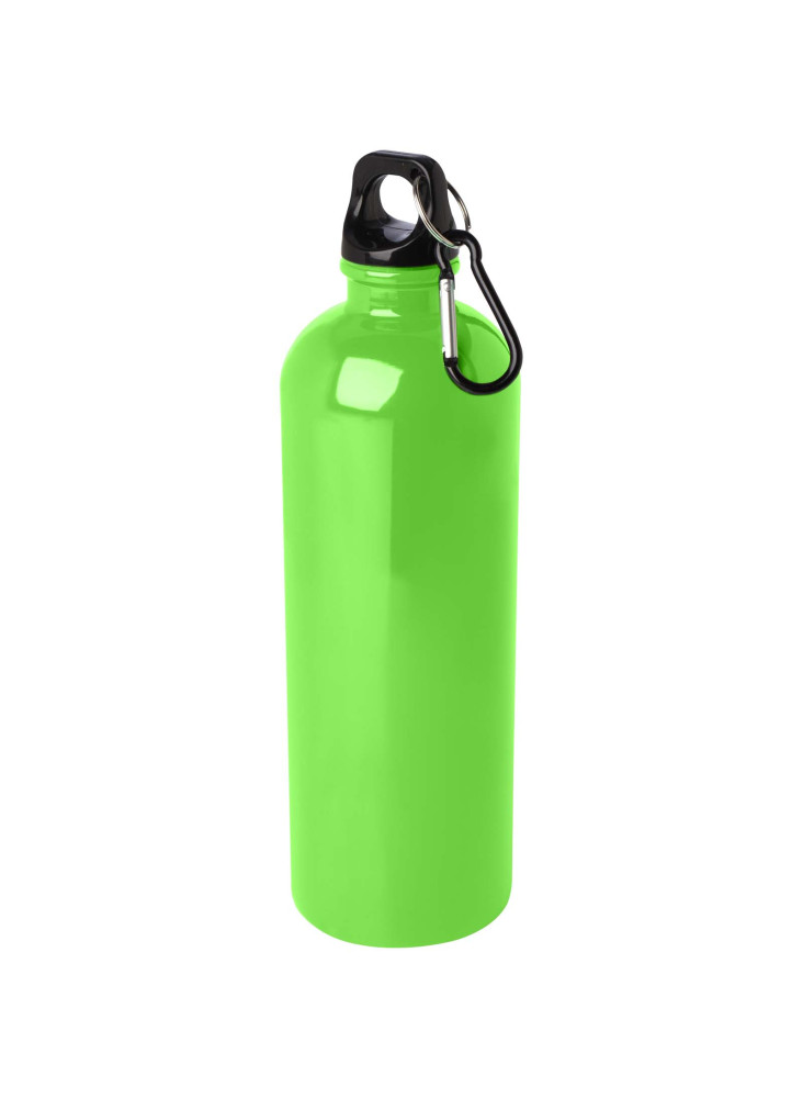 Bouteille d'eau publicitaire inox recyclée mousqueton Oregon 750ml