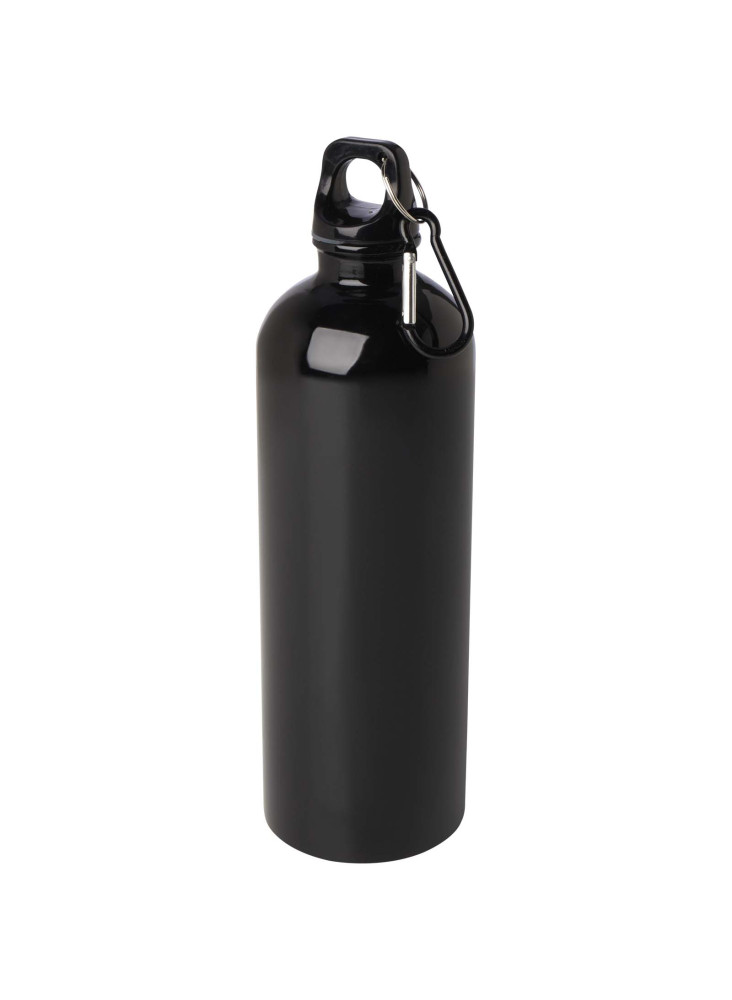 Bouteille d'eau publicitaire inox recyclée mousqueton Oregon 750ml