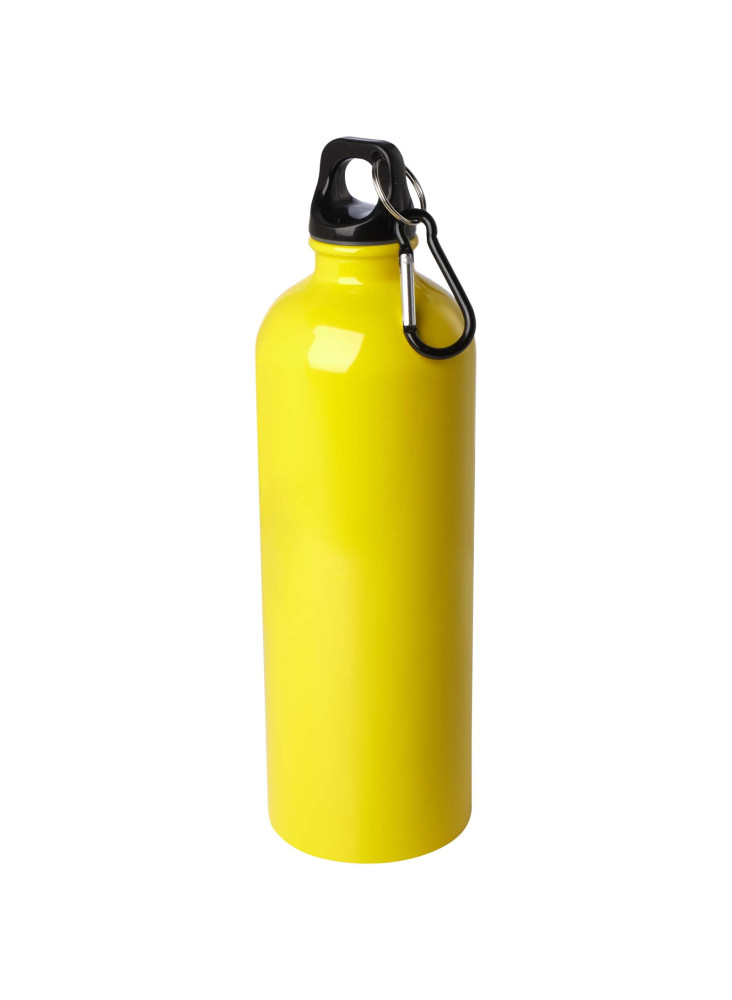 Bouteille d'eau publicitaire inox recyclée mousqueton Oregon 750ml