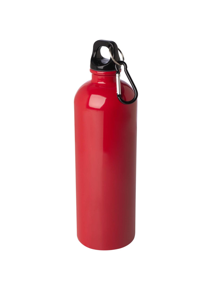 Bouteille d'eau publicitaire inox recyclée mousqueton Oregon 750ml
