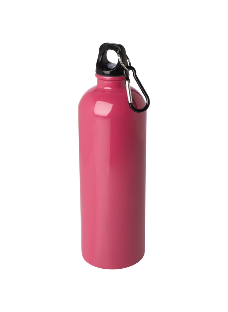 Bouteille d'eau publicitaire inox recyclée mousqueton Oregon 750ml
