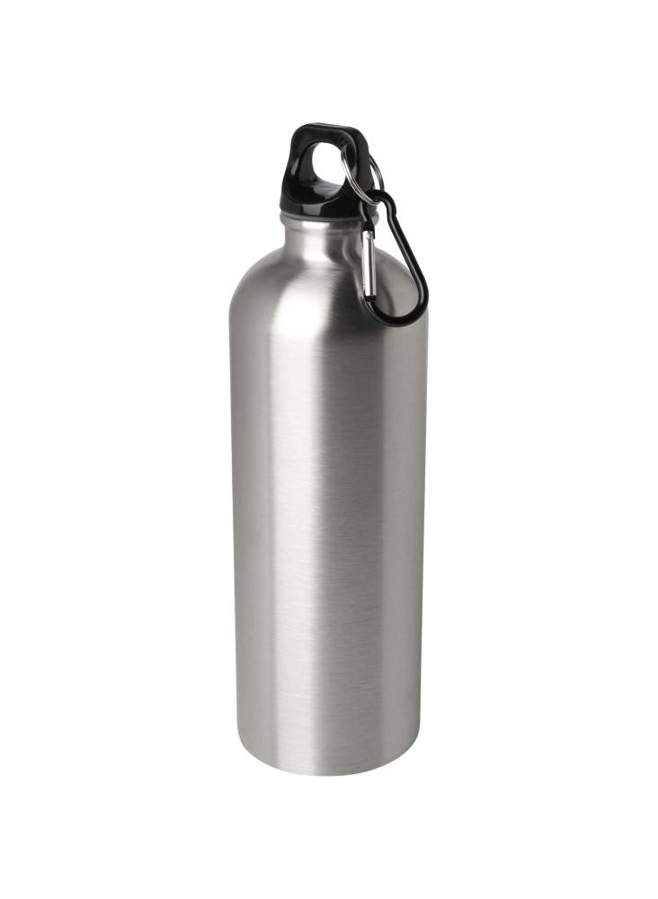 Bouteille d'eau publicitaire inox recyclée mousqueton Oregon 750ml