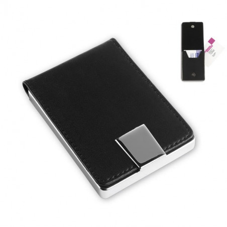 Porte-carte de visite avec fermeture magnétique