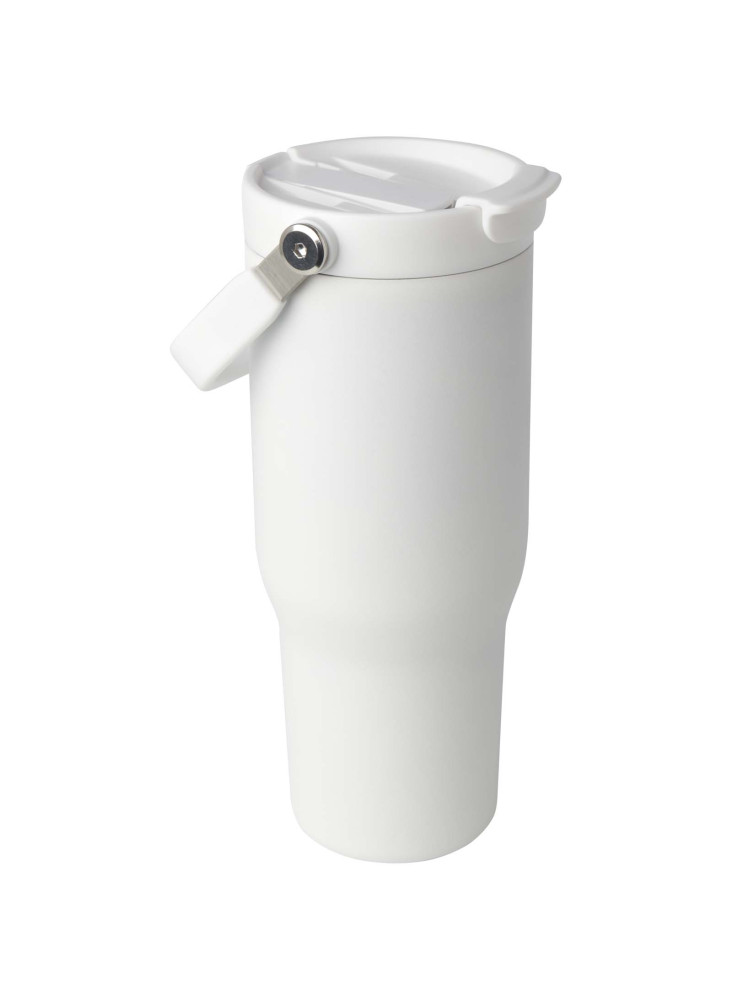 Gobelet publicitaire isotherme Bronx avec paille 900 ml