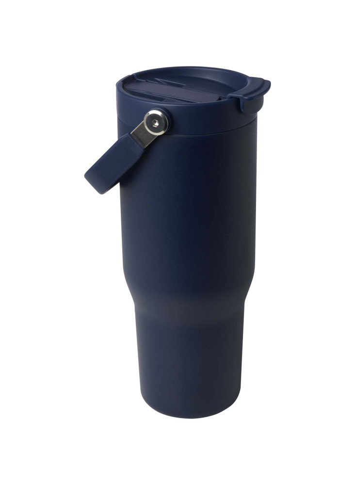 Gobelet publicitaire isotherme Bronx avec paille 900 ml