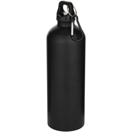 Bouteille d'eau publicitaire inox mate recyclée mousqueton Oregon 750ml