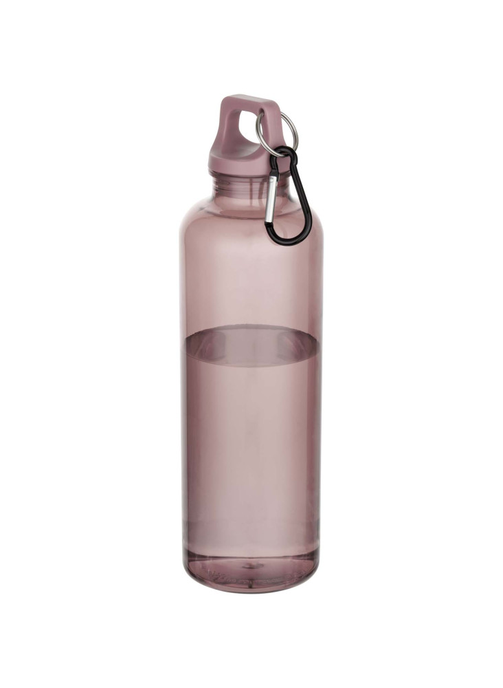 Bouteille d'eau publicitaire recyclée mousqueton Oregon 750ml