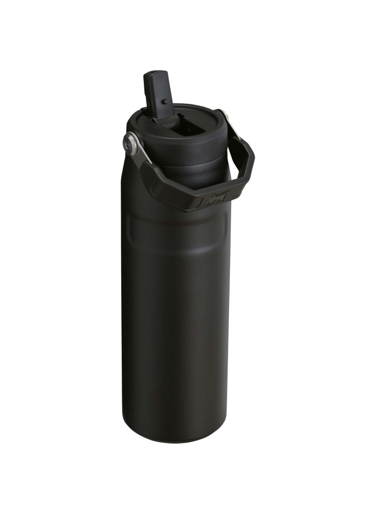 Bouteille d'eau publicitaire paille rabattable Stanley IceFlow 700ml