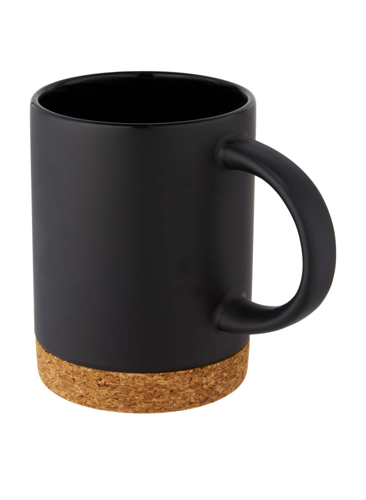 Tasse publicitaire céramique Neiva 425 ml base liège