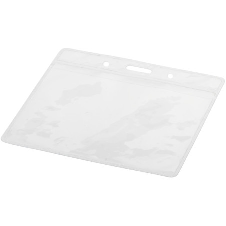 Porte-badge publicitaire transparent Serge