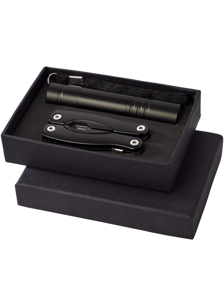 Ensemble couteau multi fonctions et lampe torche LED Scout