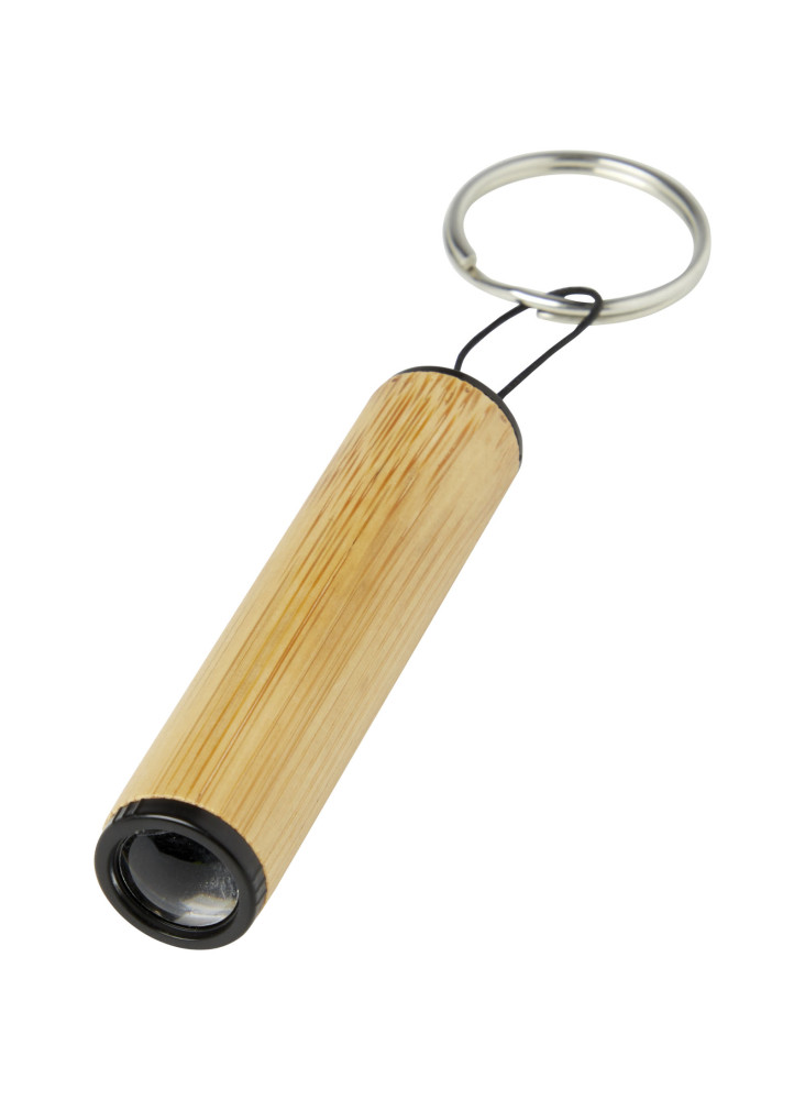Porte-clés Cane en bambou avec lumière