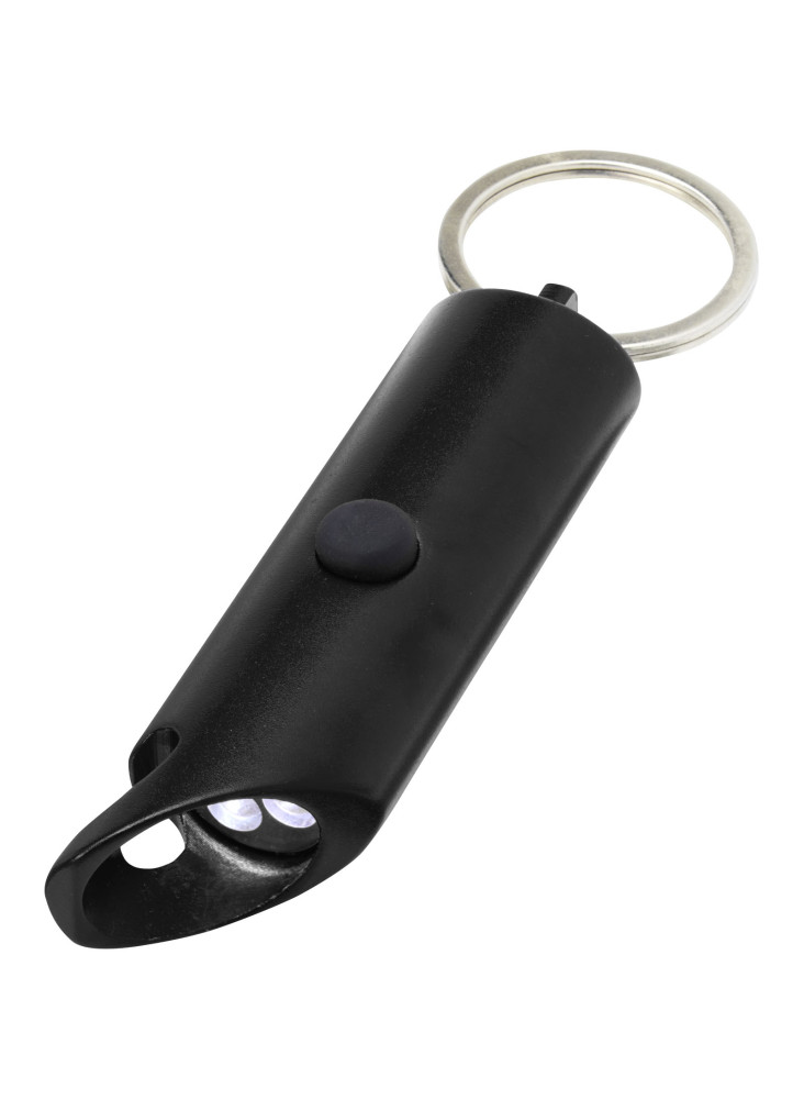 Lampe LED publicitaire aluminium recyclé ouvre-bouteille Flare