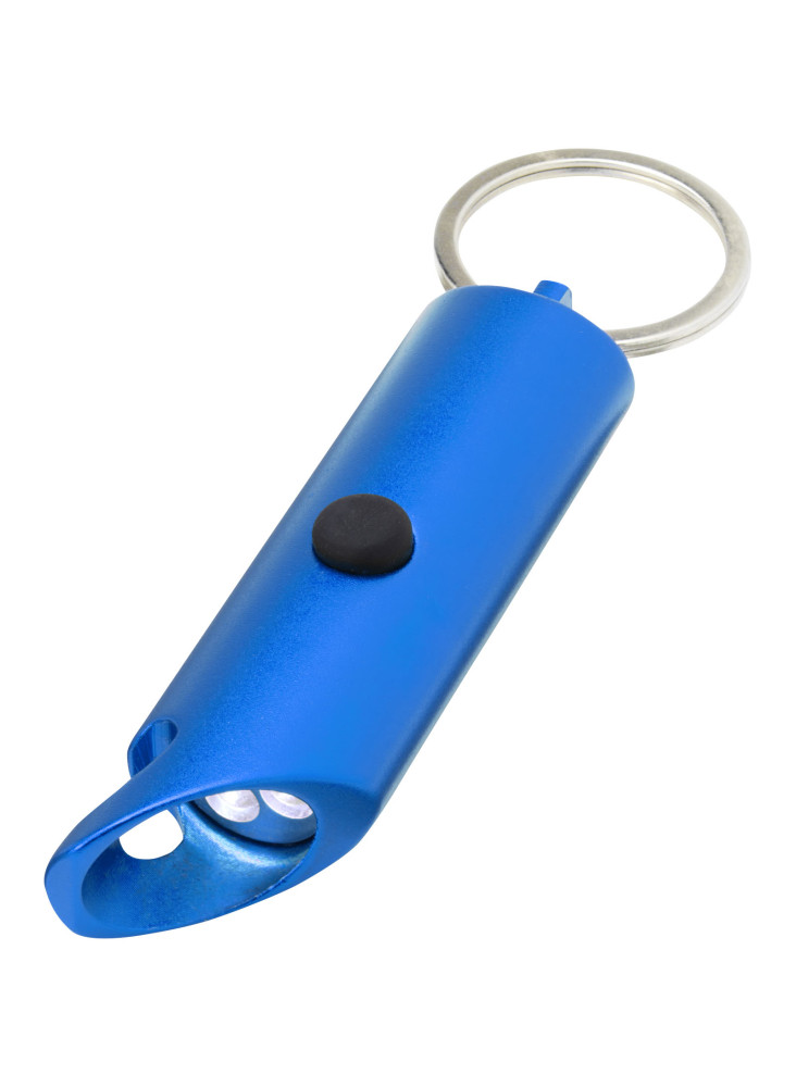 Lampe LED publicitaire aluminium recyclé ouvre-bouteille Flare