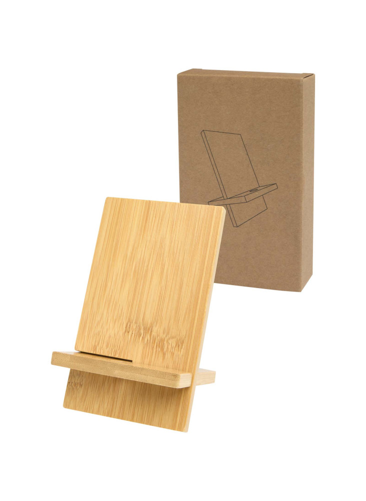 Support publicitaire téléphone amovible bambou Ceibo