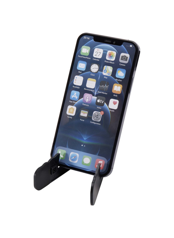 Support publicitaire pliable téléphone tablette Buna