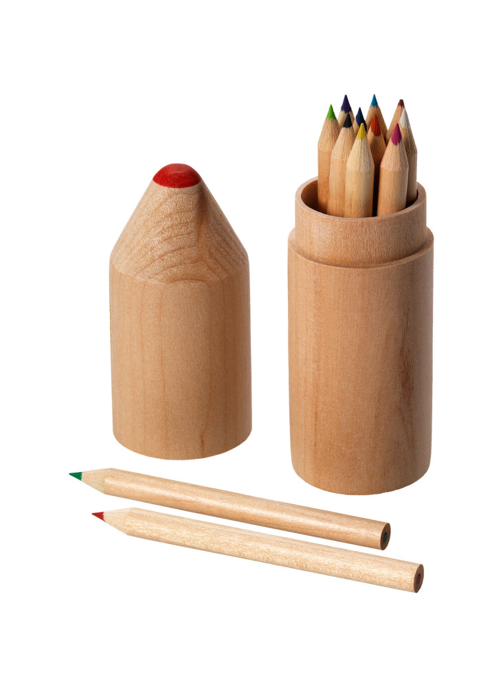 Set de 12 crayons de couleur Bossy