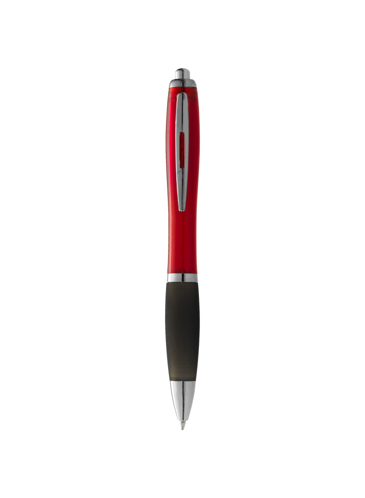 Stylo à bille Nash avec grip noir (encre noire)